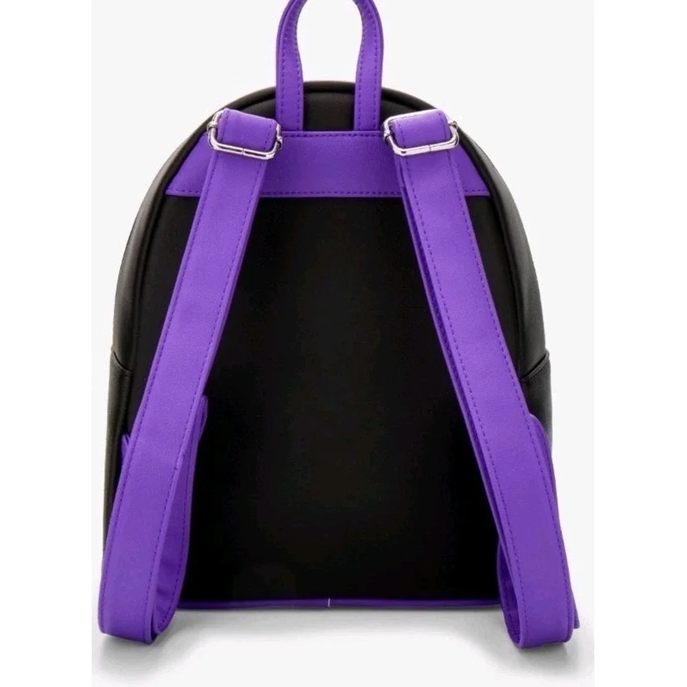 Loungefly Disney Villains Trio Roses Ursula Scar‎ Maleficent Backpack & WALLET
